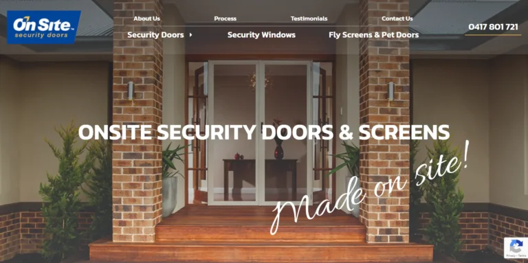 Onsite Security Doors & Screens