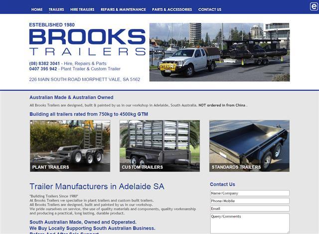 brooks trailer hire
